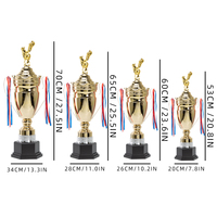Trophée en ABS personnalisé, durable et économique, style sportif, pour événements de marche/course, récompenses pour les vainqueurs et les champions du premier rang