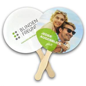 Impresión Personalizada para Publicidad a Precio Económico, Abanico de Mano Personalizado de Plástico con Logotipo Personalizado de Shenzhen, Abanico de Mano de PP - Product Image 2