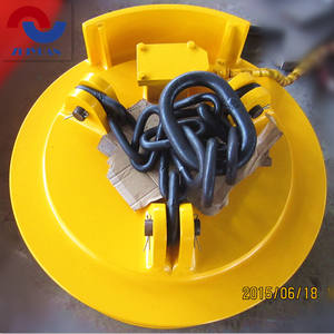 Venta caliente 24 voltios 110 V 220 V Imán de elevación de chatarra de grúa - Product Image 4