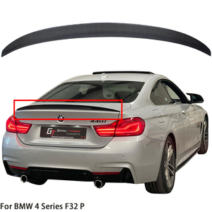 สปอยเลอร์หลังคาร์บอนไฟเบอร์ทรง P สำหรับรถยนต์ BMW ซีรีส์ 4 F32 คูเป้ ปี 2013-2019 - Product Image 1