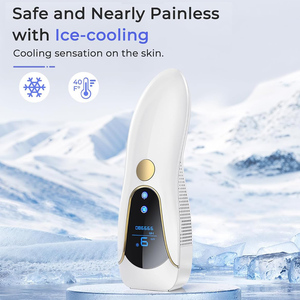 Épilateur IPL portatif pour usage domestique pour femmes, 999 999 flashs, refroidissement par glace, épilateur indolore, appareil d'épilation du visage - Product Image 2