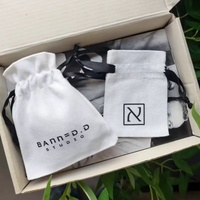 Sac en coton biologique écologique personnalisable avec logo - Sac à cordon et sac anti-poussière pour emballage de détail, pochettes en toile en gros