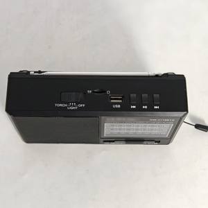 <span class=keywords><strong>Radio</strong></span> portable <span class=keywords><strong>FM</strong></span>/AM/SW BT/USB/TF avec lampe torche LED, port AUX, haut-parleur intégré, <span class=keywords><strong>radio</strong></span> numérique - Product Image 4