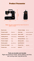 FHSM-618 machine à coudre multifonctionnelle automatique de surjeteuse domestique de Guangzhou fanghua