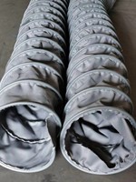 Conduit d'air flexible en PVC Fushilin FSL-NY de haute qualité, durable, résistant au feu, 50-400 mm, 10 m, norme ISO