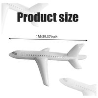 Avion jouet gonflable design dessin animé, avion gonflable en pvc