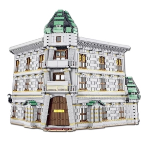 Mork 032101, Modelo de la Escena del Banco Gringotts, Juguete de Construcción de Ciudades, Bloques de Plástico para Armar - Product Image 1