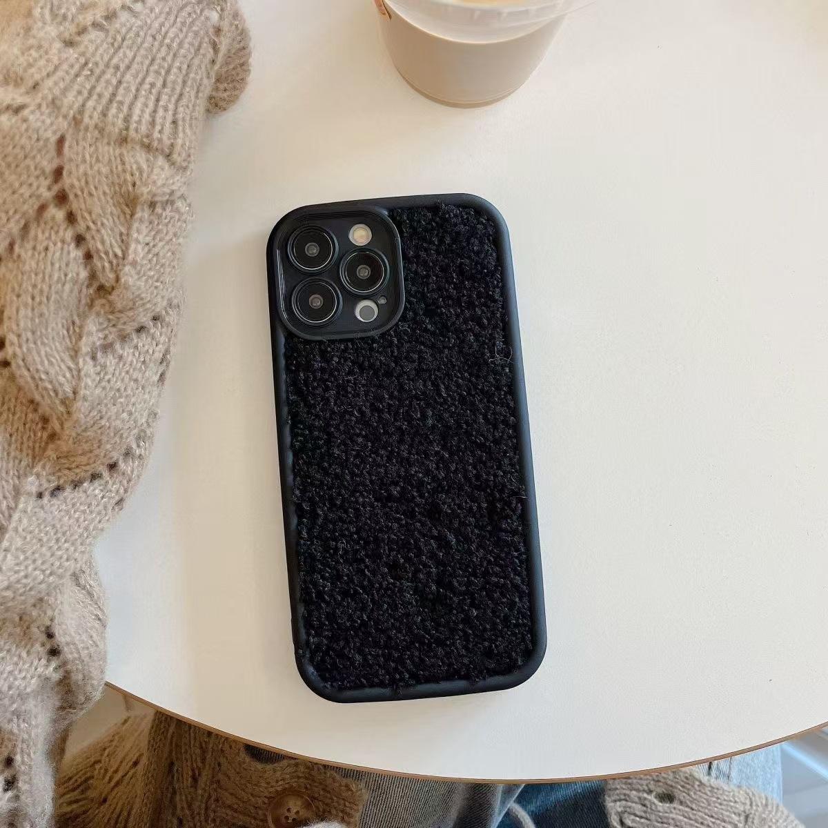 Coque souple Diamond Sand - Peluche noire