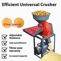 Machine de traitement multifonctionnelle pour le broyage de blé, maïs, farine, riz (sec et humide) et le concassage de piment en poudre, 2,2 kW