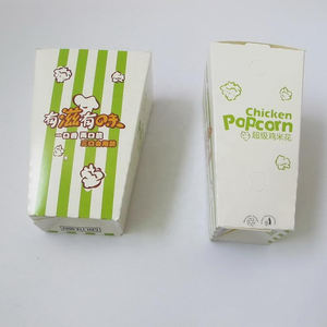 Wholesale Eco Friendly Food Grade Paper <b>Lunch</b> <b>Boxes</b> Disposable Packaging For Chicken Popcorn French Fries Food Container Box - Product Image 5