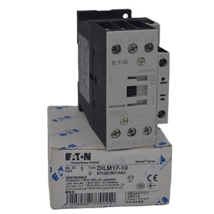 Contactor de CA <span class=keywords><strong>DILM15</strong></span>-<span class=keywords><strong>10</strong></span> XStarter DILM 3P 7.5kW 15A, <span class=keywords><strong>DILM15</strong></span>-<span class=keywords><strong>10</strong></span> 24V 42V 48V 110V 115V 195V 208V 220V 230V 240V 380V 400V 415V 600V - Product Image 1