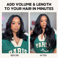 Extensions de cheveux ondulés à clips, cheveux naturels, invisibles, 7 pièces, extensions à clips, 100% cheveux humains Remy vierges
