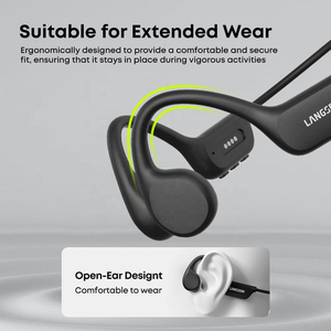 Casque étanche IPX8 pour la natation, écouteurs Bluetooth avec carte TF 32G, écouteurs sans fil sportifs, écouteurs stéréo à conduction osseuse - Product Image 4