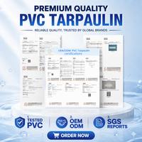 Bâche en PVC tissé enduit, imperméable, ignifuge et anti-UV, en rouleau, style uni, pour extérieur
