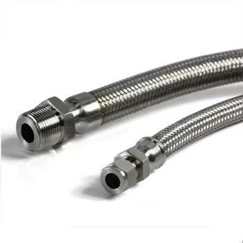 Hikelok High Pressure 3100 psi Stainless Steel 1/4'' 3/8'' NPT OD Metal Flexible Hose Customized- Length Flexible Tubing