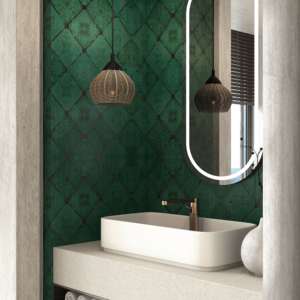 Carreaux <span class=keywords><strong>de</strong></span> céramique en porcelaine marbrée antidérapants et résistants à l'usure pour sols <span class=keywords><strong>de</strong></span> <span class=keywords><strong>salle</strong></span> <span class=keywords><strong>de</strong></span> <span class=keywords><strong>bain</strong></span> et <span class=keywords><strong>de</strong></span> chambre, design moderne - Product Image 5