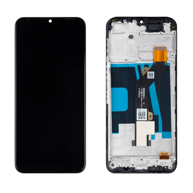 KF6, KF6j, KF6i 100% Tested Premium Lcd for Tecno Spark 7 Display Touch Screen Digitizer Assembly with Frame