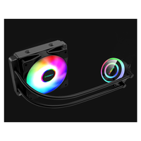 Refroidisseur d'eau — ventilateur et pompe, radiateur à liquide RGB avec ventilateur