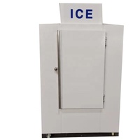 Congélateur vertical commercial personnalisé à refroidissement direct avec bac à glace et 1 porte pleine – Fabricant