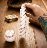 Balle anti-stress de baseball, balle anti-stress de softball, balle sensorielle à torsion et rotation, jouet de bureau anti-stress, cadeaux fantaisie pour fêtes