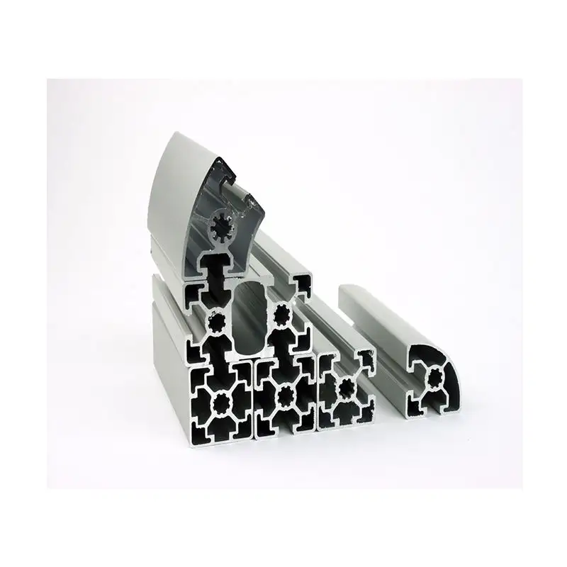 Slot 4040 4080 series 6065 soportes de extrusión de aluminio V slot set piezas perfiles aluminio italiano al por mayor