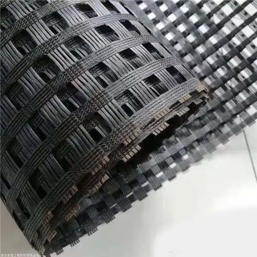 ביטומן מצופה פיברגלס Geogrid עבור אספלט חיזוק