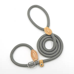 Juego de correas ecológicas para perros, herramienta de entrenamiento con cuero, poliéster, collares y correas de nailon resistentes personalizados para perros - Product Image 2