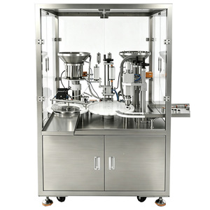 Máquina llenadora y tapadora de viales totalmente automática Jipin JP-G600L 0.5-20ml 16-22mm para productos químicos y productos de uso diario. - Product Image 2
