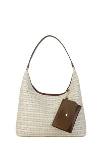 Sac fourre-tout tendance 2026 en cuir PU tressé vintage, antivol, avec bandoulière amovible, capacité jusqu'à 1L, pour le bureau et les trajets quotidiens, pour femme - Product Image 4