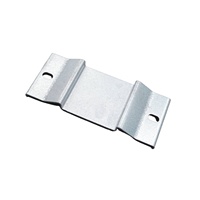 Collier de serrage intermédiaire et collier de serrage d'extrémité galvanisés à chaud en zinc-aluminium-magnésium pour support de panneau solaire, résistance au vent 56M/S, résistance à la neige 2.4kN/M