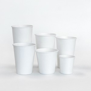 Fy tùy chỉnh phân hủy sinh học dùng một lần Cà Phê Cốc giấy 8oz 10oz 12oz 16oz 20oz thân thiện với môi tường đơn in màu - Product Image 3