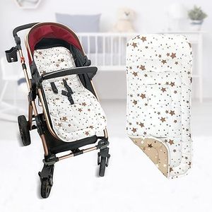 Nouveau-né coton biologique <span class=keywords><strong>bébé</strong></span> poussette coussin voyage <span class=keywords><strong>matelas</strong></span> à langer infantile adapté <span class=keywords><strong>matelas</strong></span> imperméable - Product Image 5