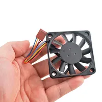 Ventilateur axial à double roulement à billes 6cm 60mm 60x60x10mm DC12V 0.26A 4 broches 5600 tr/min pour châssis et CPU