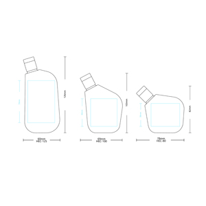 ขวดบีบพลาสติก HDPE ขนาด 125 มล. ฝาเปิดแบบพลิก สำหรับบรรจุโลชั่น บรรจุภัณฑ์แบบพกพา เติมได้ ขายดี - Product Image 5