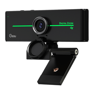 Gsou UHD 5MP 4K 60fps Full HD PC camera với microphone giao diện USB CMOS cảm biến hình ảnh cho live streaming và giảng dạy trực tuyến - Product Image 1