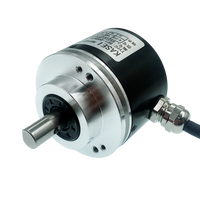 Encodeur Rotatif Absolu Monocycle 12 Bits à Arbre Solide de 8 mm, Encodeur Absolu Magnétique avec Sortie Port Parallèle