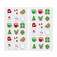 Patchs anti-acné hydrocolloïdes colorés de Noël OEM/ODM, formes Père Noël, Bonhomme de neige, Sapin, Marque privée
