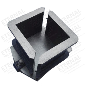 Moldes de cubo de hierro fundido de 150mm de cuatro piezas de peso pesado, moldes de fundición de Hormigón/cemento para probar moldes de hierro fundido de hormigón - Product Image 2
