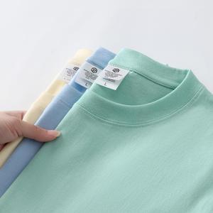 Tùy Chỉnh Bán Buôn Chất Lượng Cao Tinh Khiết Bông 200 GSM T-Shirt Trống Rắn Logo In Người Đàn Ông Của Áo Thun - Product Image 2