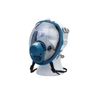 Haigu HG-800 Stofdichte Ademhaling Volledig Gezicht Beschermende Gasmaskers En Maskers