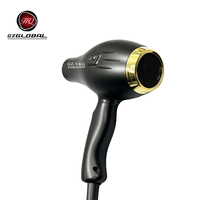 Sèche-cheveux professionnel HQ-8880, durable, 2400W, haute puissance, air chaud et froid, usage en salon