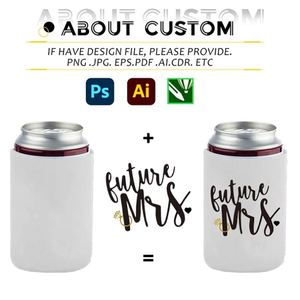 Funda de Neopreno Personalizada al por Mayor de Fábrica, Ecológica, Casual, Aislante e Impermeable para Bebidas, Ideal para Buceo, con Diseño Impreso - Product Image 3