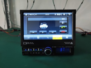 Pantalla táctil Universal Gps <span class=keywords><strong>Radio</strong></span> estéreo 7 pulgadas <span class=keywords><strong>Bluetooth</strong></span> 1 Din reproductor de Dvd para coche Mp5 <span class=keywords><strong>con</strong></span> pantalla - Product Image 5