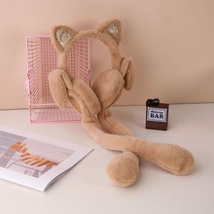 Nouveauté Hiver : Cache-oreilles Rétractables en Peluche Ultra Douce avec Oreilles de Lapin pour Bébés, Enfants et Femmes - Product Image 1
