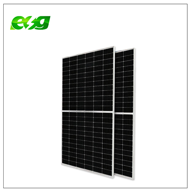 ESG 300W 375W 400W 475W Monocrystalline Silicon a Grade All Black PERC Solar Panel