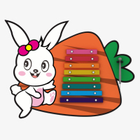 Animal Shape Standing Xylophone Children Educational Musical Percussion Instrument for Primary School