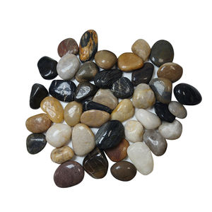 Ciottoli di Pietra Naturale Levigati e Lucidati Multicolore per Acquari e Decorazioni Paesaggistiche Esterne, Ecologici e Durevoli - Product Image 2