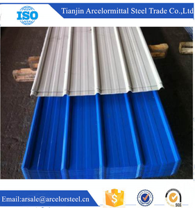 Prix de l'acier galvanisé corrugué en Chine, tôle de toiture en métal corrugué - Product Image 2