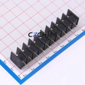 ZX-DG10-7.62-10P Barrier Terminal Block Through hole Component (THT),P=7.62mm Connector - Product Image 2