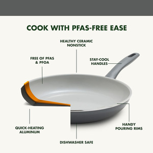 Heat Resistant Non Stick Pots Cooking <b>Cookware</b> Sets 12 Pcs - Product Image 3